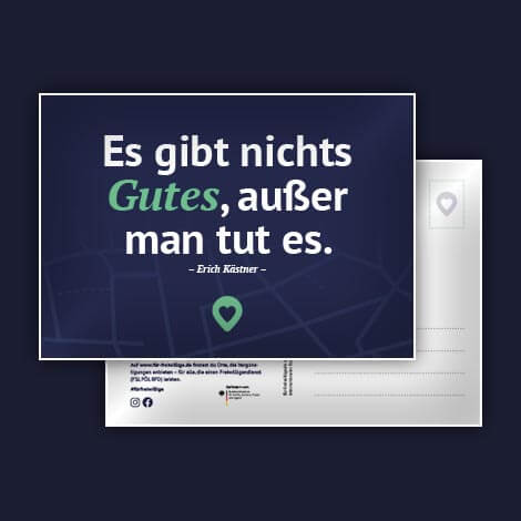Postkarte zum Bestellen
